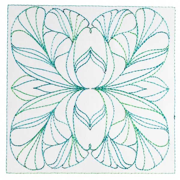 Art Nouveau Ornamental Quilt Blocks 1&2