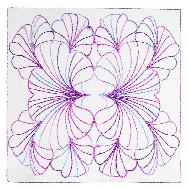 Art Nouveau Ornamental Quilt Blocks 3&4