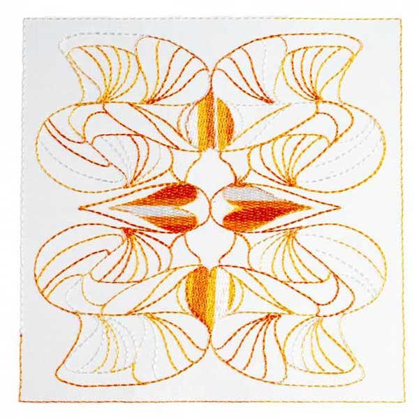BFC1891 Art Nouveau Ornamental Quilt Blocks