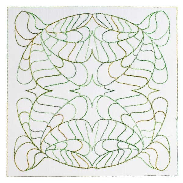 BFC1891 Art Nouveau Ornamental Quilt Blocks