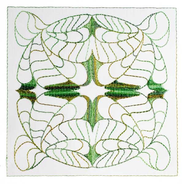 Art Nouveau Ornamental Quilt Blocks 9&10
