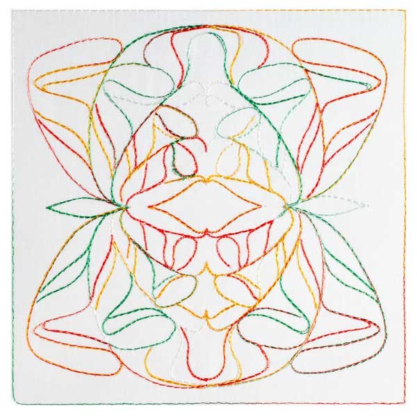 Art Nouveau Ornamental Quilt Blocks 13&14