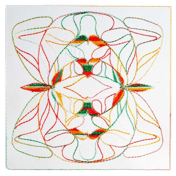 Art Nouveau Ornamental Quilt Blocks 13&14