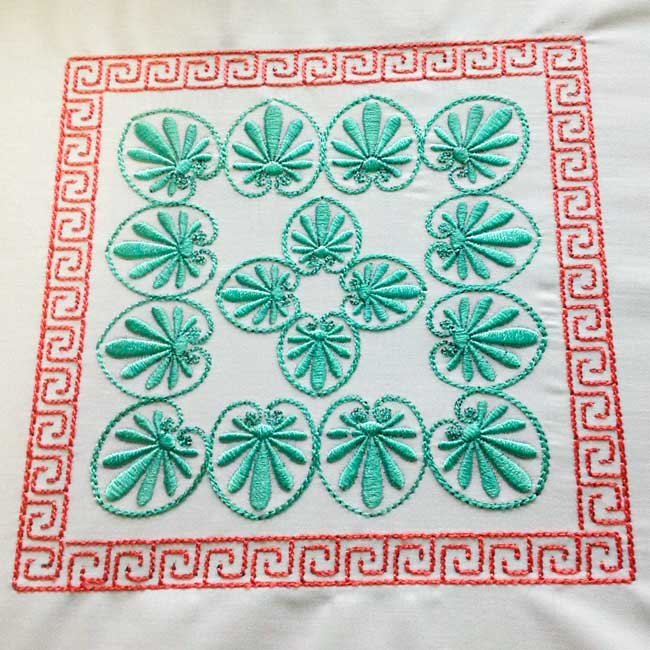 BFC1892 Greek Quilt Block Kit 1