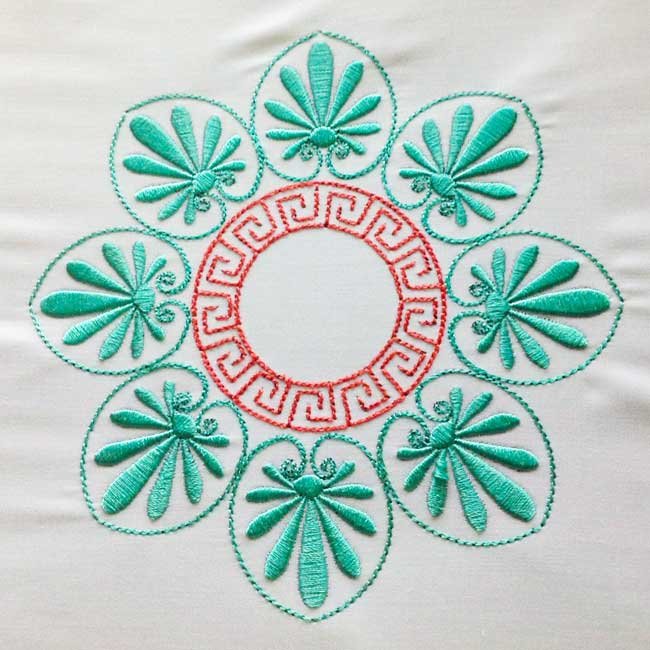 BFC1892 Greek Quilt Block Kit 1