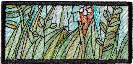 BFC1895 Variegated Horses Stained Glass