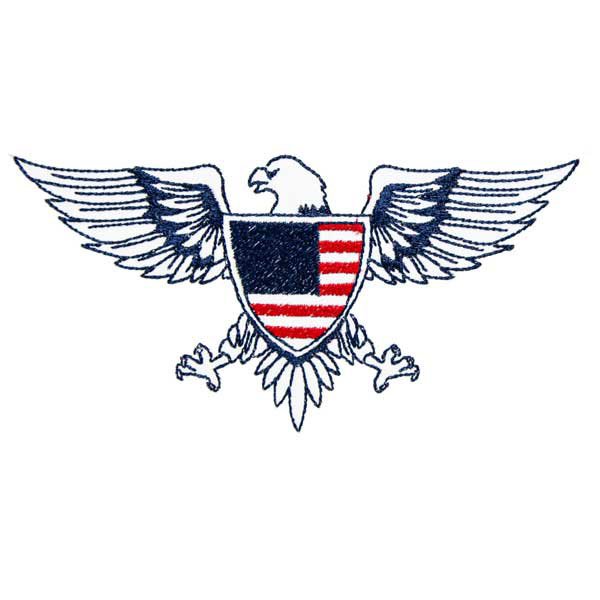 BFC1903 Four Patriotic Eagles Fun Set
