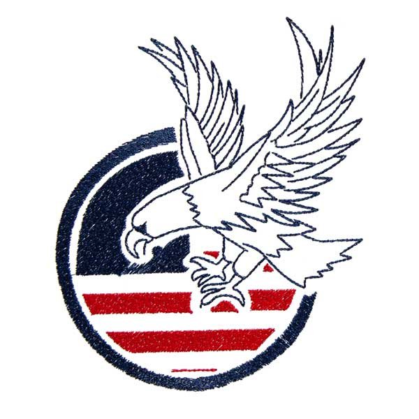 BFC1903 Four Patriotic Eagles Fun Set