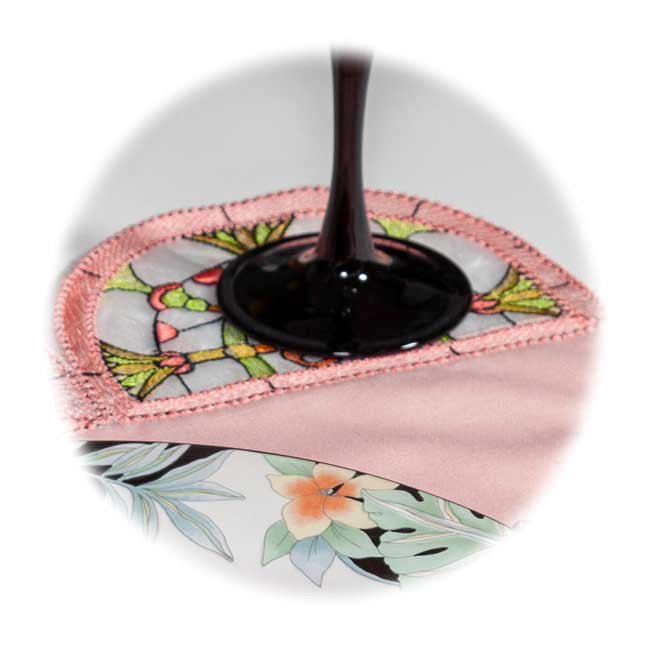 BFC1908 Art Nouveau Stained Glass Placemats