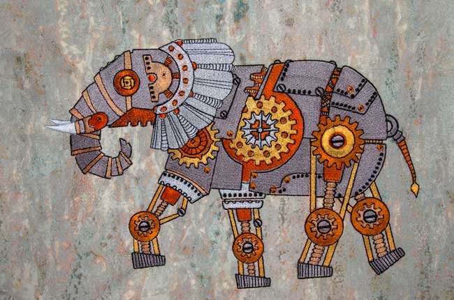 BFC1910 Steampunk Elephant