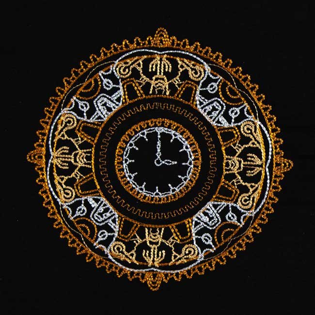 BFC1915 Steampunk Mandala Quilt Blocks