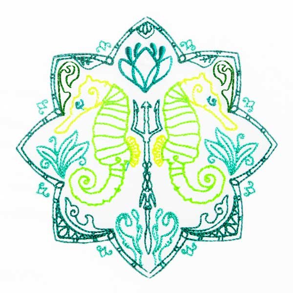 BFC1919 Mandalas from the Sea