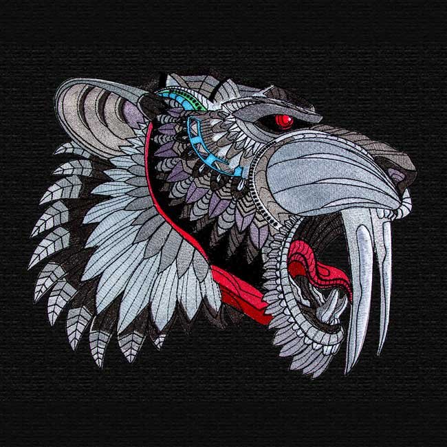 BFC1927 Large Saber Tooth Tiger