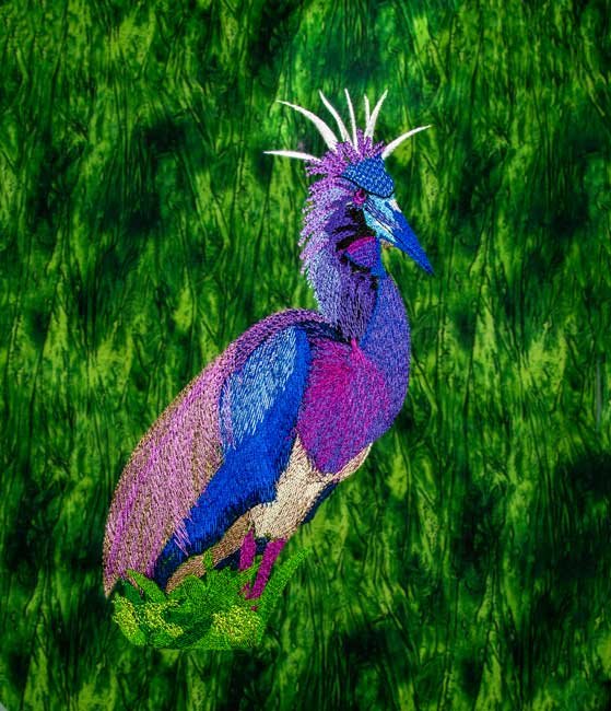 BFC1929 Large Tricolored Heron