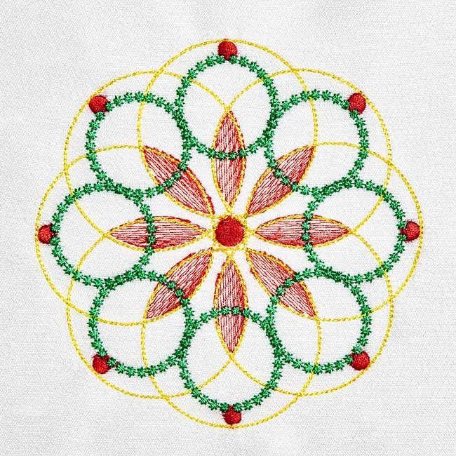 BFC1933 Circles upon Circles  Quilt Blocks