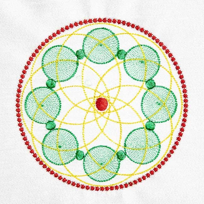 BFC1933 Circles upon Circles  Quilt Blocks