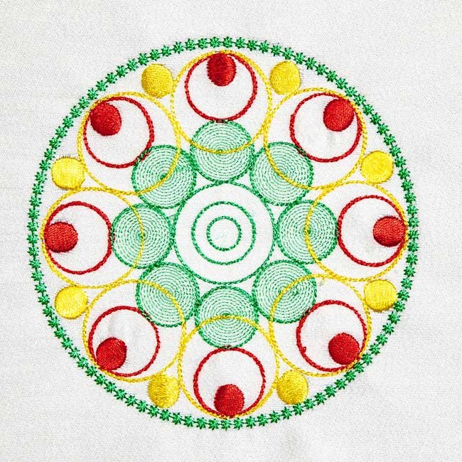 BFC1933 Circles upon Circles  Quilt Blocks