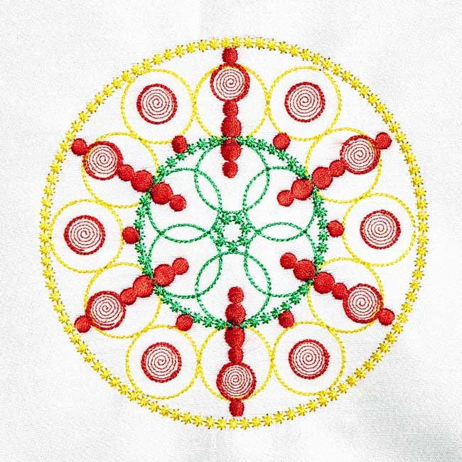 BFC1933 Circles upon Circles  Quilt Blocks