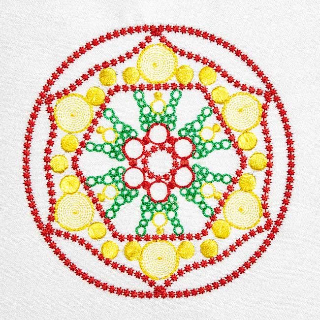 BFC1933 Circles upon Circles  Quilt Blocks