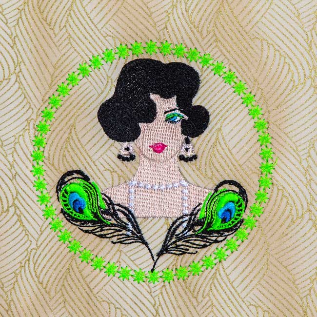 BFC1939 Framed Embroidery Sampler