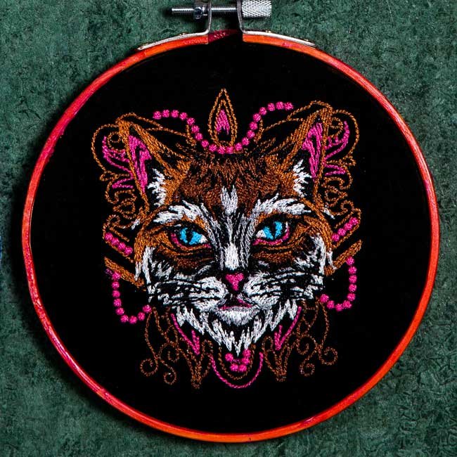 BFC1939 Framed Embroidery Sampler