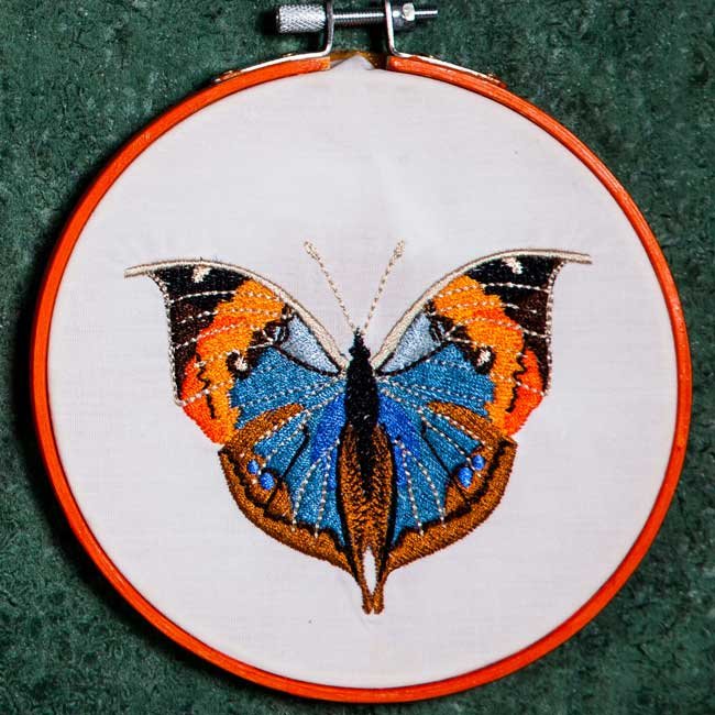 BFC1939 Framed Embroidery Sampler