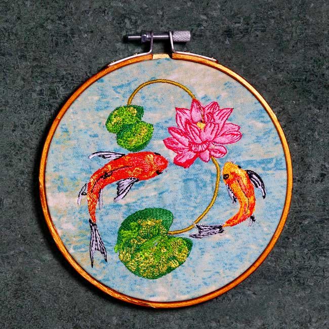 BFC1939 Framed Embroidery Sampler