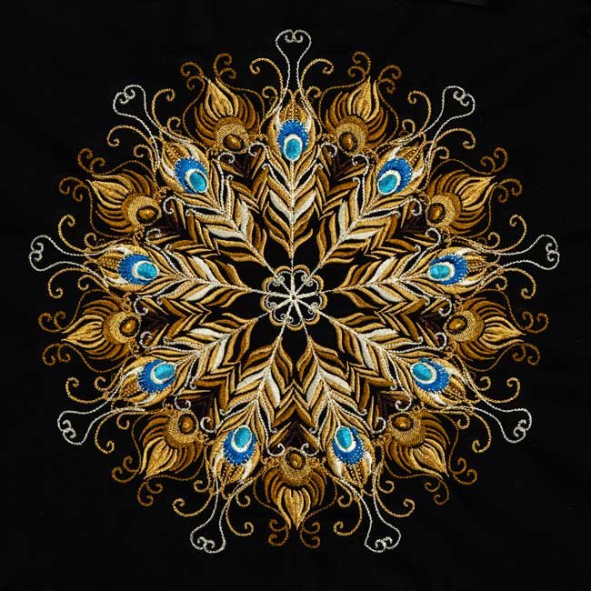 BFC1941 Peacock Medallions