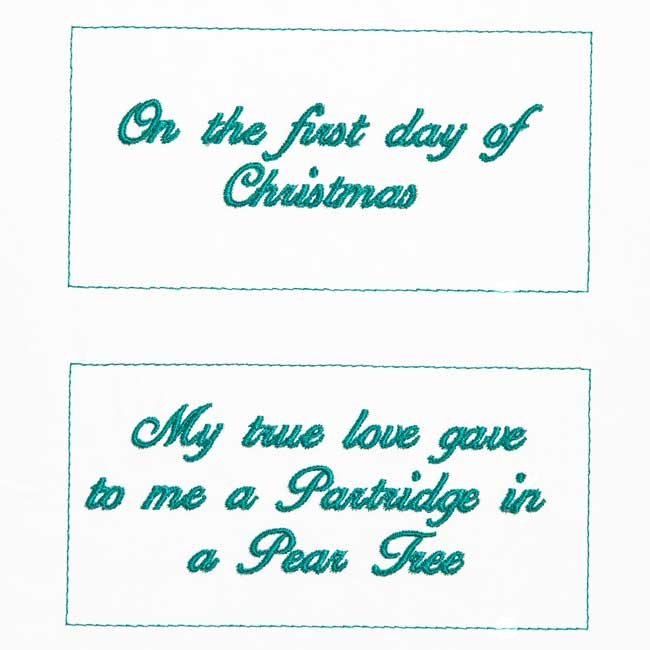 BFC1943 First Day of Christmas
