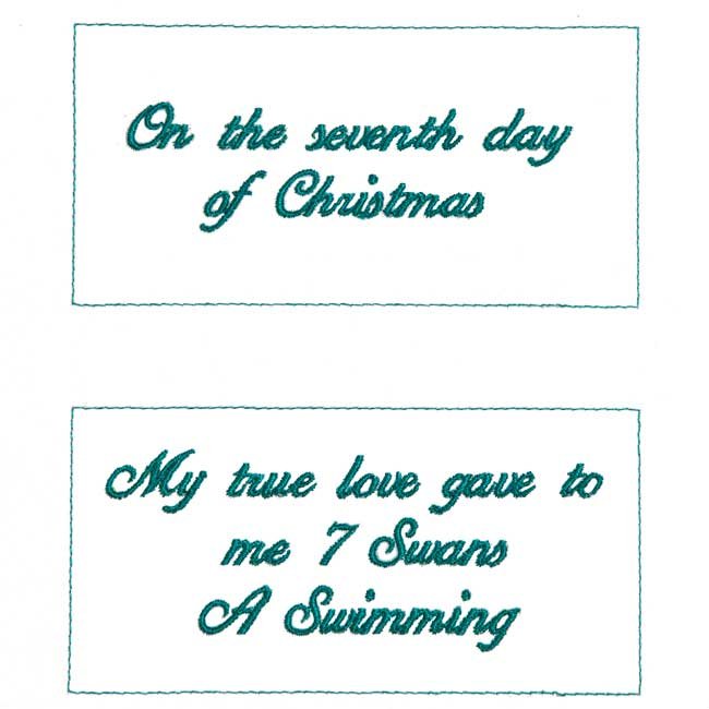 BFC1949 Seventh Day of Christmas