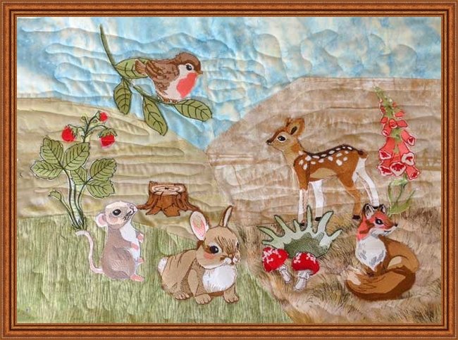 BFC1955 Animal Babies of the Forest