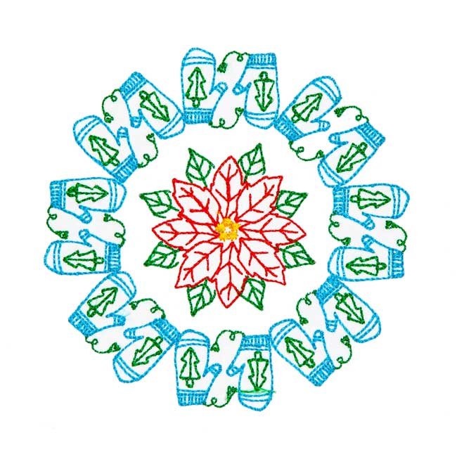 BFC1956 Christmas Mandalas