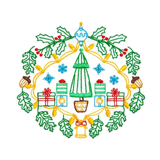 BFC1956 Christmas Mandalas
