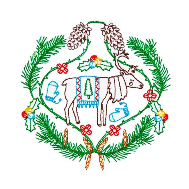 BFC1956 Christmas Mandalas