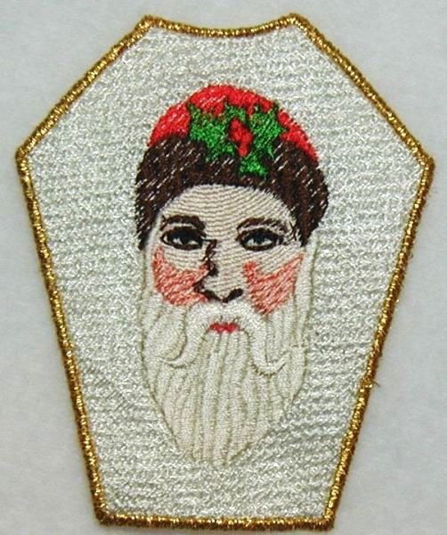 BFC0196 Lace Bowl-Vic Santa