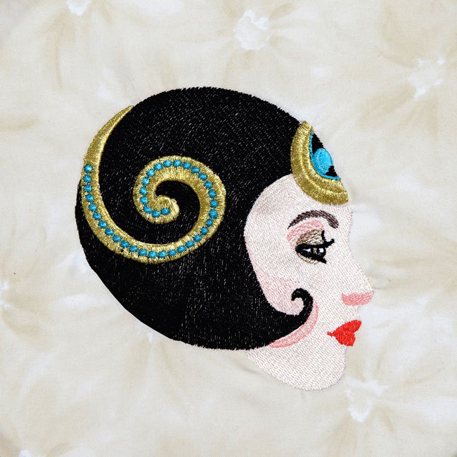 BFC1961 Art Deco Lady Handbag