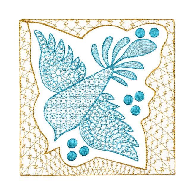 BFC1962 Mexican Talavera Quilt Blocks