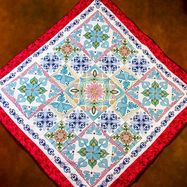 BFC1962 Mexican Talavera Quilt Blocks