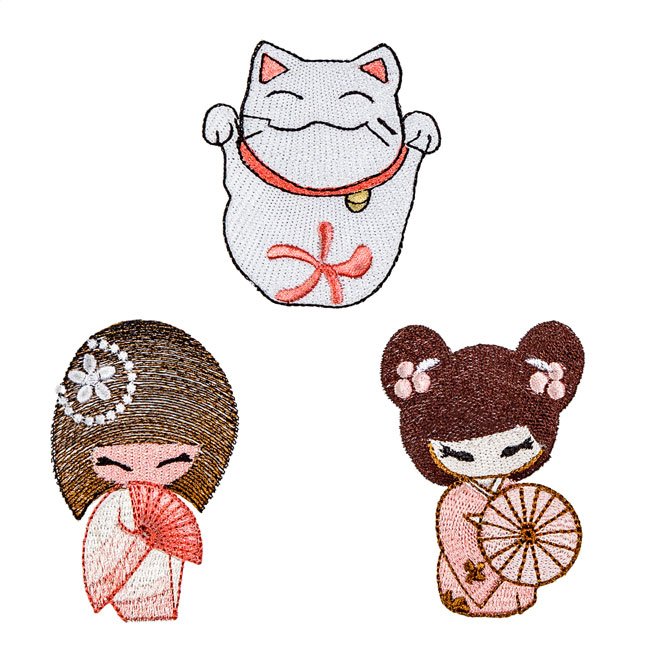 BFC1964 Kokeshi Charms