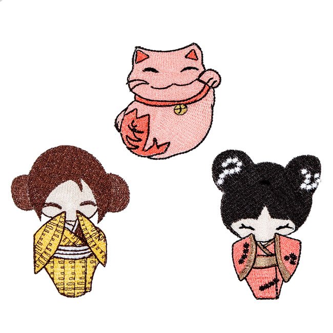 BFC1964 Kokeshi Charms
