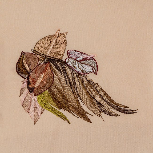 BFC1965 Boho Flowers and Leaves