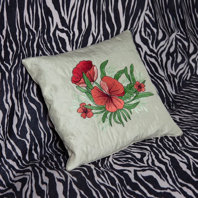 BFC1976 A Touch of William Morris - Poppies