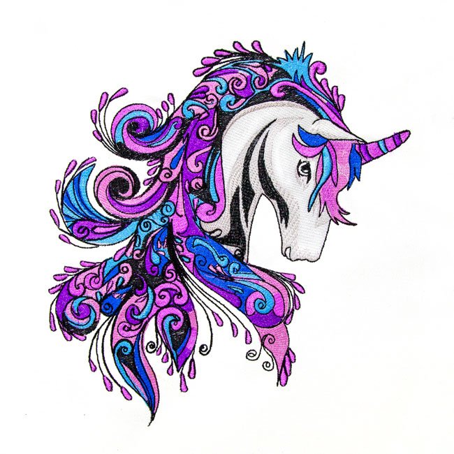 BFC1978 Embellished Horse and Unicorn
