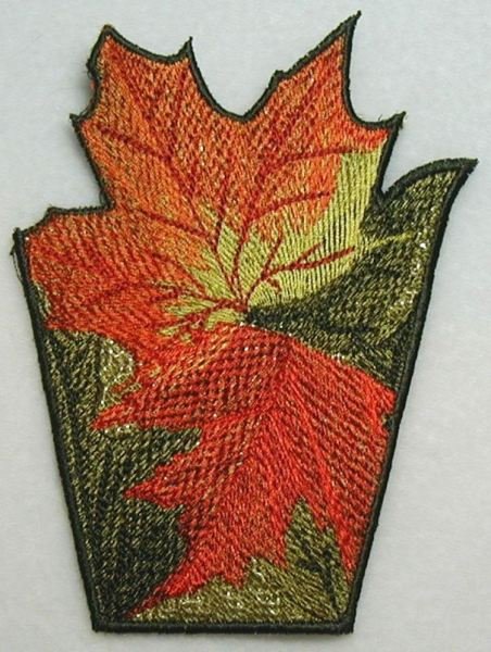 BFC0198 Lace Bowl-Autumn Leaves