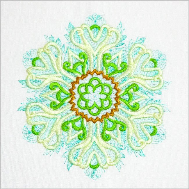 BFC1982 Aquamarine Paisley and More