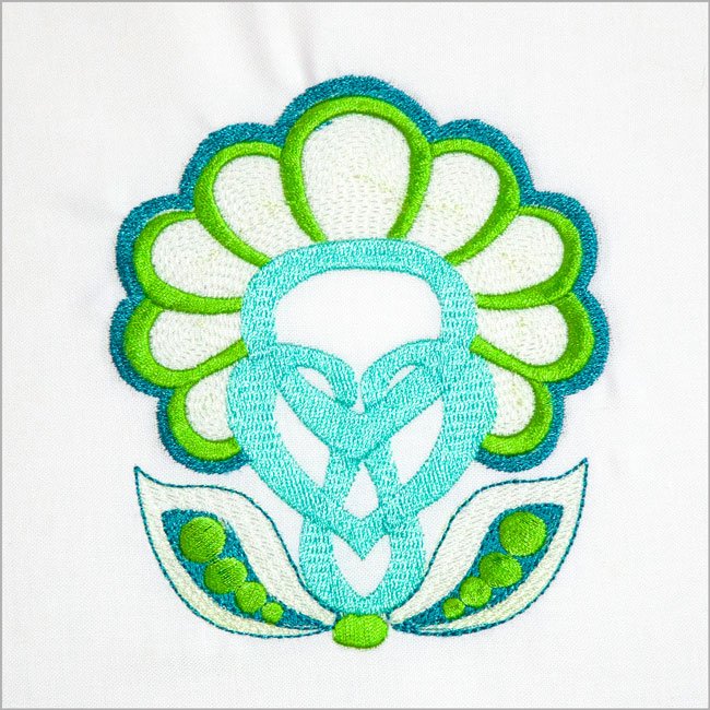 BFC1982 Aquamarine Paisley and More