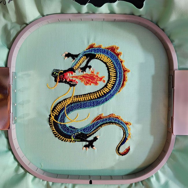BFC1996 Japanese Dragon with Fire