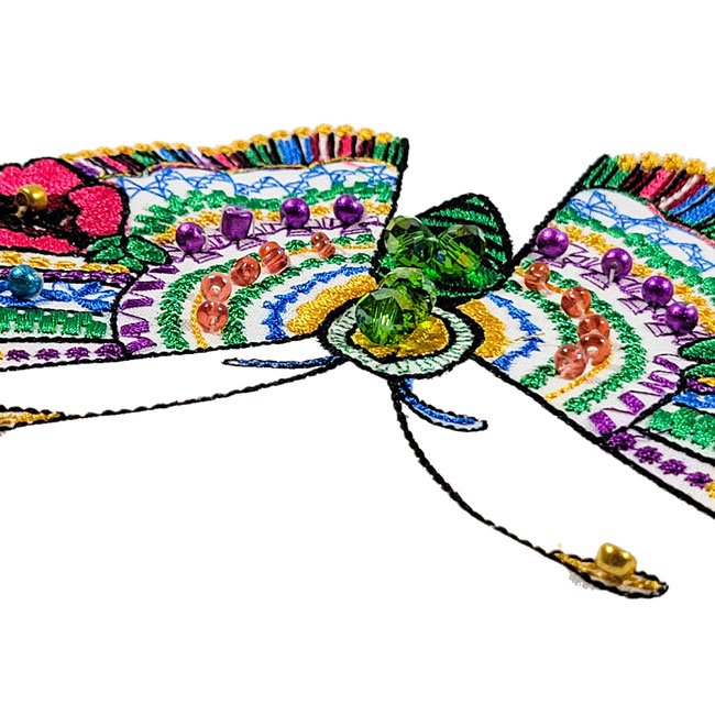 BFC2000 Embellished Colorful Butterfly