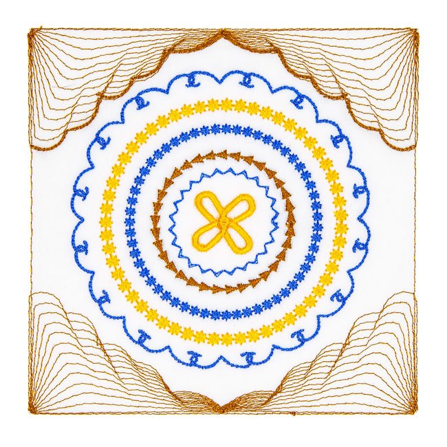 BFC31642 Summery Quilt Blocks