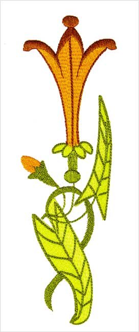 BFC2006 Art Nouveau Floral Elements